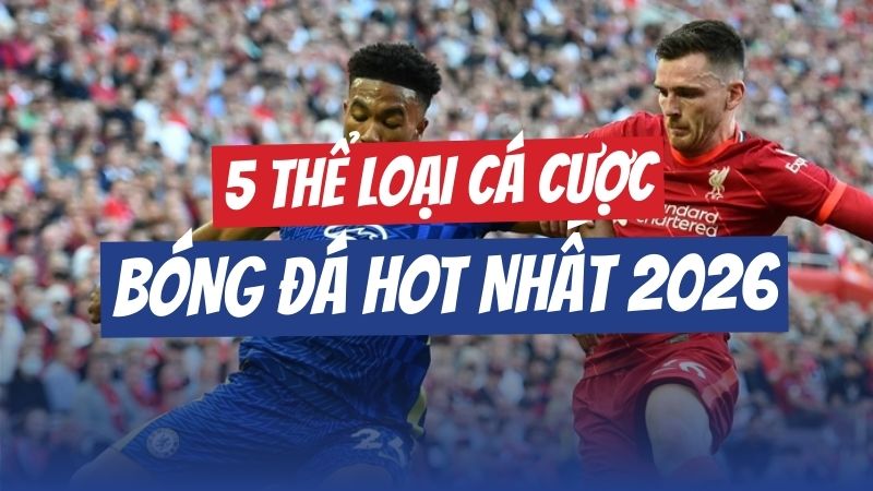 Khám phá 5 thể loại cá cược bóng đá hot nhất hiện nay