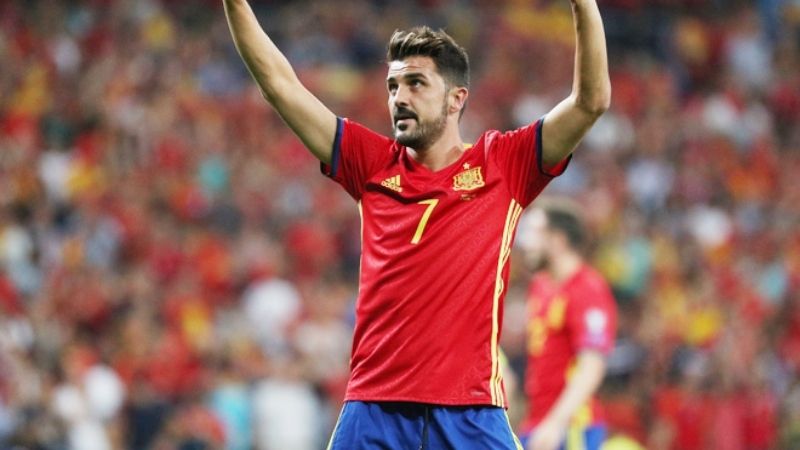 David Villa là một trong những tiền đạo vĩ đại nhất với tổng bàn thắng La Liga 185