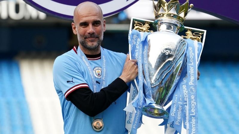 Guardiola đưa Man City thống trị nước Anh, tỷ lệ thắng cao nhất.