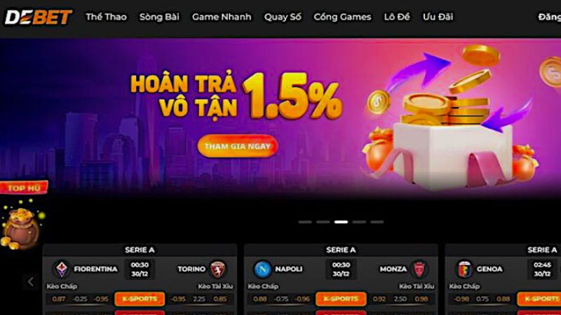 top 10 nhà cái uy tín debet