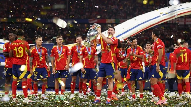 Tây Ban Nha là đội bóng thành công ở EURO, nổi bật với lối chơi kỹ thuật và kiểm soát bóng điển hình.