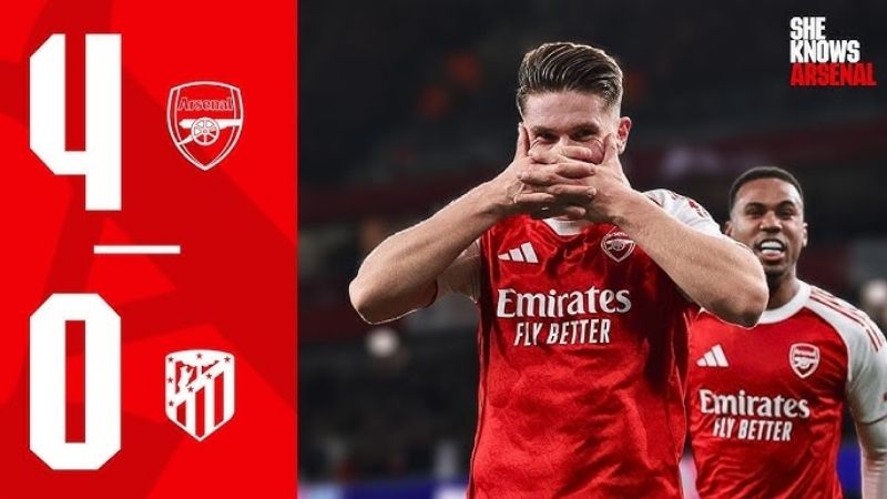 Arsenal thắng đậm ở lượt đi nhưng Atletico đang có lợi thế thể lực tại bán kết.