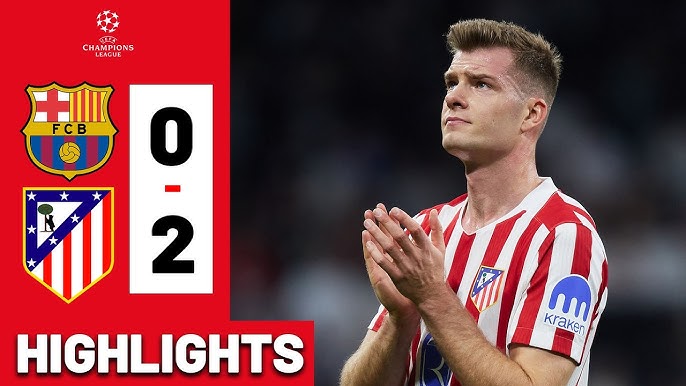 Kết Quả Barcelona vs Atletico Madrid: "Cơn Địa Chấn" Tại Camp Nou