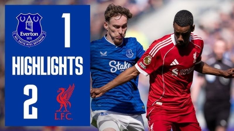 Everton 1-2 Liverpool Van Dijk Ghi Bàn Phút 100, Salah Lập Kỷ Lục Derby 
