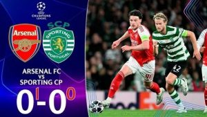 Kết Quả Arsenal vs Sporting CP: "Pháo Thủ" Hú Vía Vào Bán Kết Sau 90 Phút Nghẹt Thở