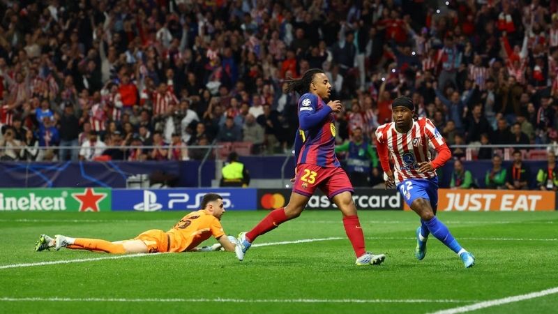 Thống kê chuyên môn trận đấu lượt về cup C1 Aletico Mardid và Barcelona