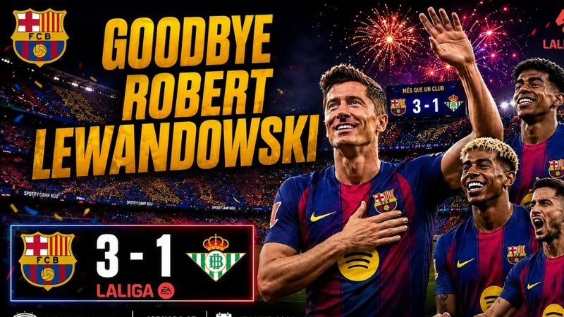 Barcelona 3-1 Real Betis