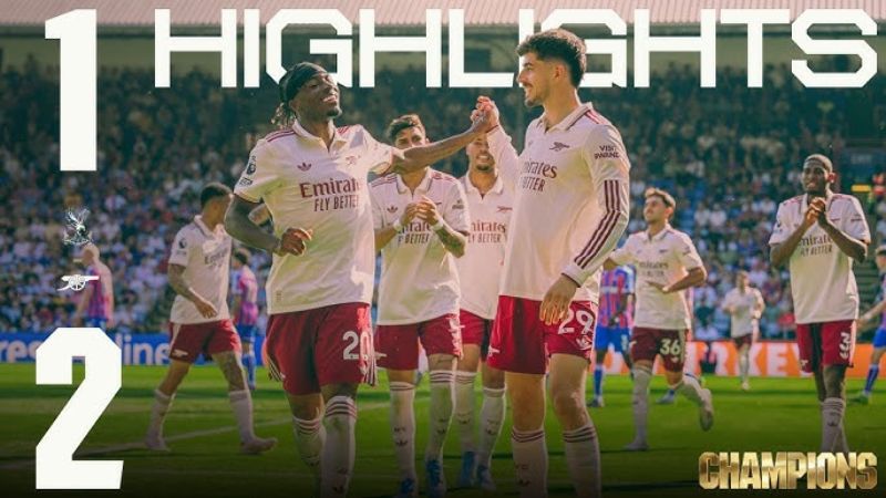 Crystal Palace 1-2 Arsenal