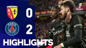 Lens 0-2 PSG: Safonov Hóa Thần, Kvaratskhelia Toả Sáng