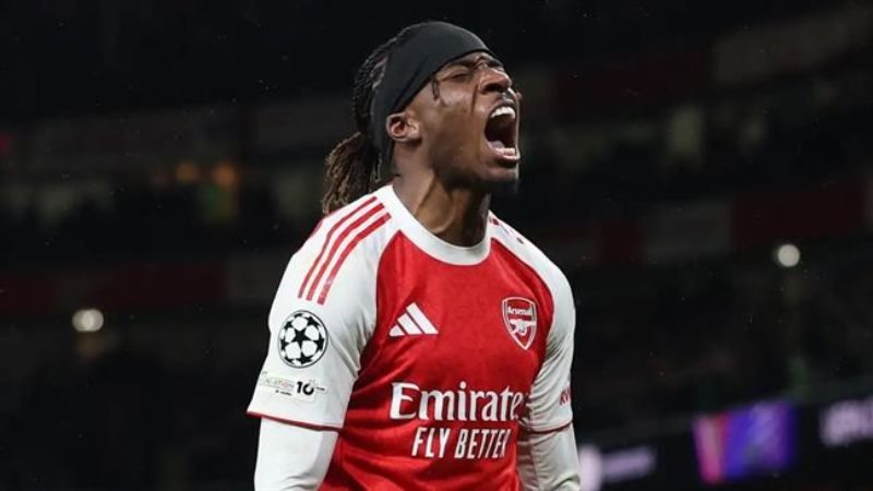 Madueke chấn thương nhẹ khi cùng Arsenal vô địch, vẫn ổn định dự World Cup 2026.