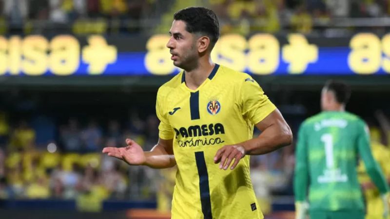 Pépé kiến tạo cho Pérez lập cú đúp, nâng tỷ số lên 5-1 đầy đẹp mắt cho Villarreal.
