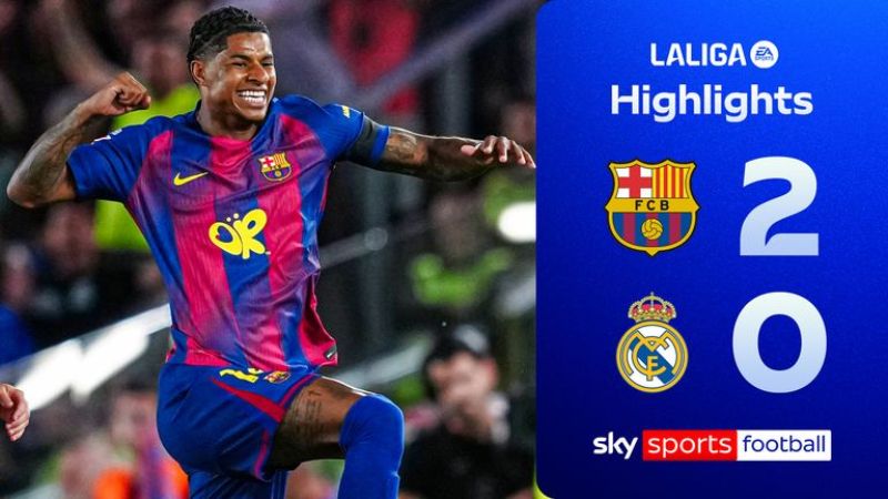 Barca hạ Real 2-0, vô địch La Liga 2025/26 sớm 3 vòng ngay trận El Clasico.