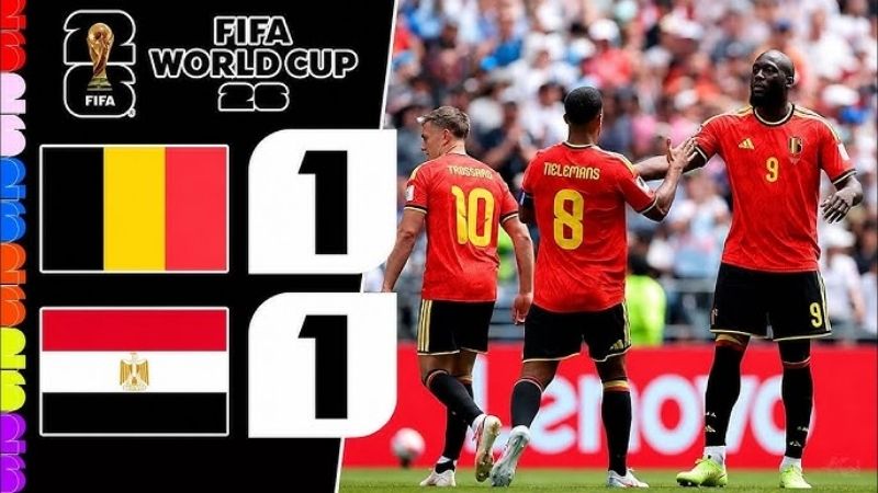 Bỉ 1–1 Ai Cập: Salah Hụt Sinh Nhật Vàng Tại World Cup – 15/06/2026