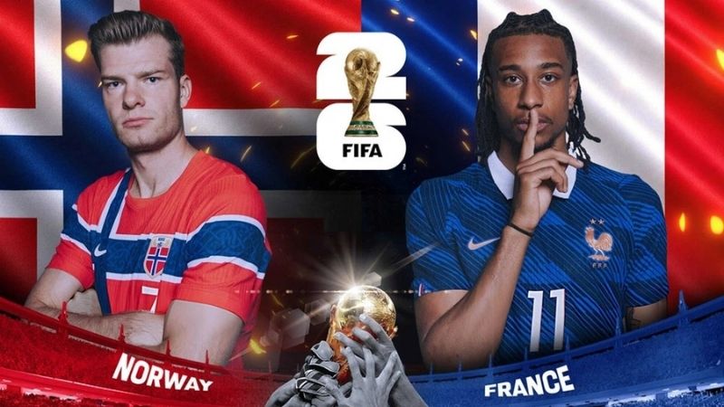 Pháp và Na Uy cân bằng lịch sử đối đầu, lần đầu đụng độ tại World Cup.