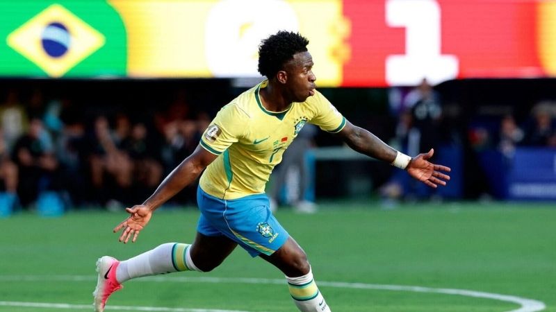 Brazil áp đảo Haiti, kỳ vọng Vinicius tỏa sáng để thắng đậm lấy hiệu số.