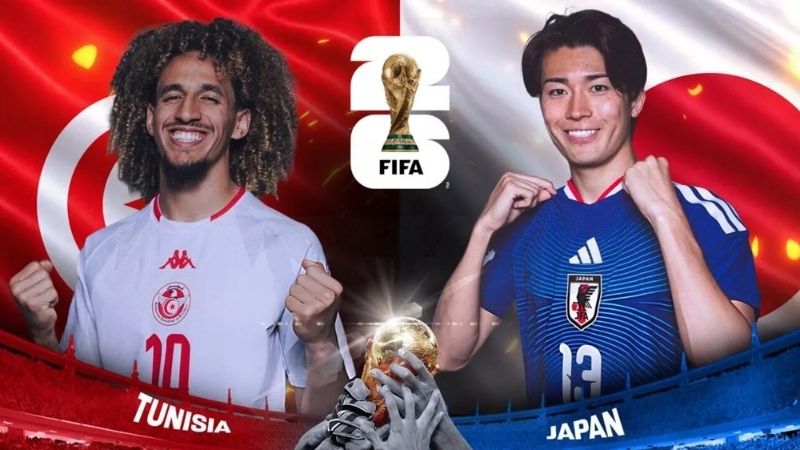 Soi Kèo Tunisia vs Nhật Bản, 05h00 Ngày 21/6 — Trận Đấu Thứ 1.000 Lịch Sử World Cup