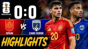 Tây Ban Nha 0–0 Cabo Verde: Vozinha 40 Tuổi Làm Nên Lịch Sử