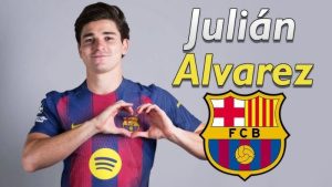 Thực Hư Bom Tấn Julian Alvarez Ký Hợp Đồng 5 Năm Với Barca